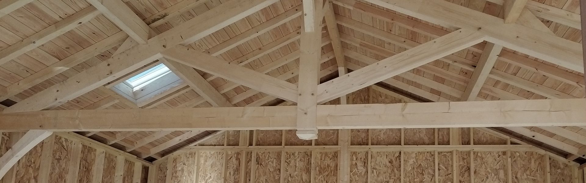 Charpente, Maison bois